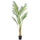 Glamorous Fusion Palm Tree Artificial Fake Plant Decorative 240cm Green
