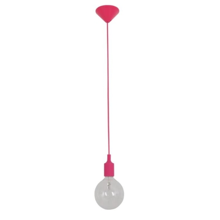 PEN Pendant Lamp Light Interior ES Pink Silicon Suspension OD45mm