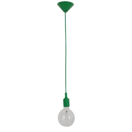 PEN Pendant Lamp Light Interior ES Green Silicon Suspension OD45mm