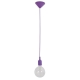PEN Pendant Lamp Light Interior ES Purple Silicon Suspension OD45mm