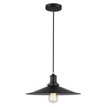 PIATTO Pendant Lamp Light Interior ES Black Large Coolie Hat OD360mm