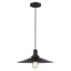 PIATTO Pendant Lamp Light Interior ES Black Large Coolie Hat OD360mm