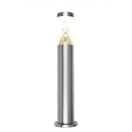 PORTUS Garden Bollard Light 6W Round Stainless Steel 316 3000K IP67 H500mm Anti Glare 620LM