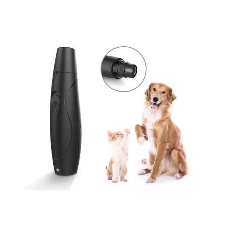 Pets Electric Nail File With USB Charging - Black