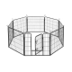 Pets Premium 8 Panel Metal Pet Playpen