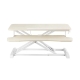 Pro Height Adjustable Sit Stand Computer Work Task Study Office Desk Riser - Oak/White - Medium