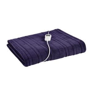 Plush Electric Heated Throw Blanket - Orchid