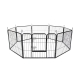 Paw Mate Pet Playpen Heavy Duty 31in 8 Panel Foldable Dog Exercise Enclosure Fence Cage