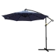Outdoor Umbrella 3M Cantilever Beach LED Umbrellas Garden Shade Patio