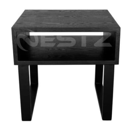 Oliver Bed Side Table - Black