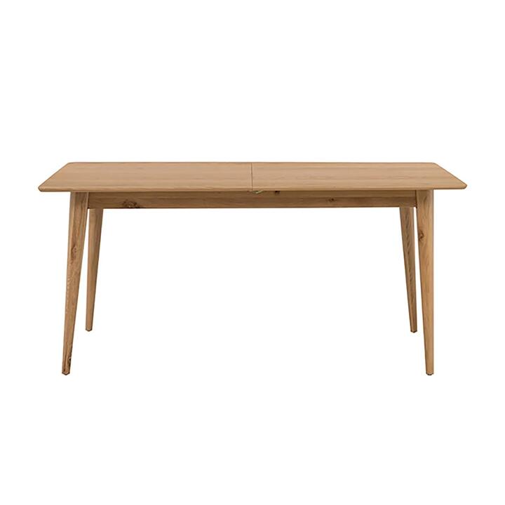 6IXTY Niche Extension Rectangular Wooden Dining Table - 160-210cm - Natural