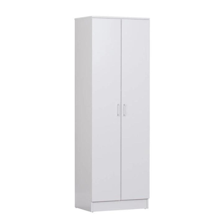 Nova 2-Door Multi-Purpose 5-Tier Cupboard Storage Cabinet - White