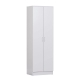 Nova 2-Door Multi-Purpose 5-Tier Cupboard Storage Cabinet - White