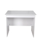 Design Square Modern Simpleline Office Computer Writing Study Desk Table 90cm - White
