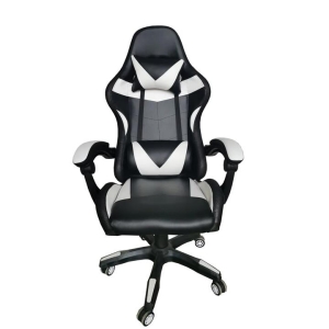 Design Square Modern Racer Computer Gaming Study Office Chair - Black