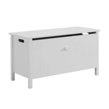 Design Square Oliver Modern Kids Furniture Toy Storage Box Cabinet - White