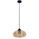 MASON Pendant Lamp Light Interior ES Amber Glass Oval OD275mm