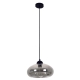 MASON Pendant Lamp Light Interior ES Smoked Glass Oval OD275mm