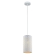 MODELLO Pendant Lamp Light Interior ES Embossed White Oblong OD130mm