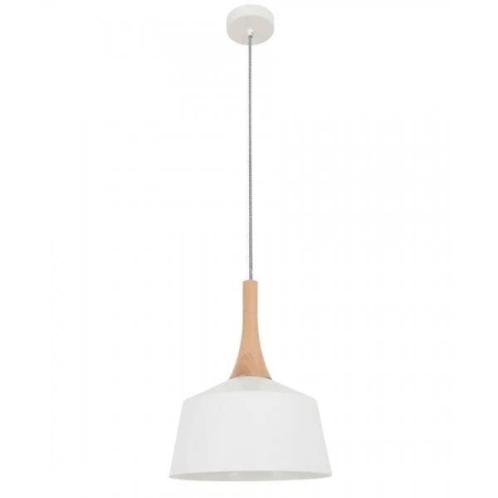 NORDIC Pendant Lamp Light Interior ES White Small Angled Dome OD270mm