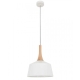 NORDIC Pendant Lamp Light Interior ES White Small Angled Dome OD270mm
