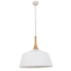 NORDIC Pendant Lamp Light Interior ES White Medium Angled Dome OD400mm