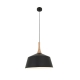 NORDIC Pendant Lamp Light Interior ES Black Medium Angled Dome OD400mm