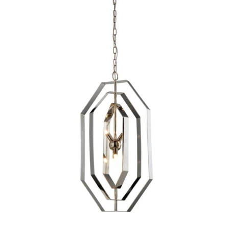 ORBITA Pendant Lamp Light Interior G9x4 Stainless Steel Octagon x 3 OD360mm