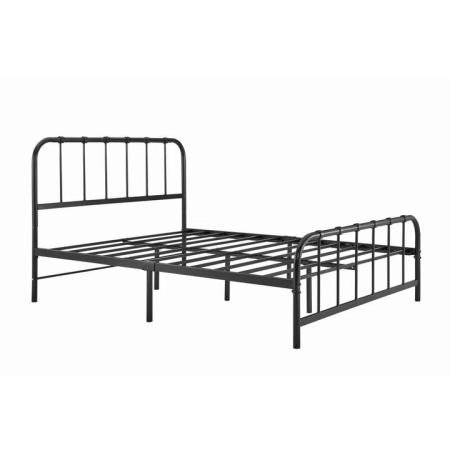 Milan Metal Bed Frame - Black