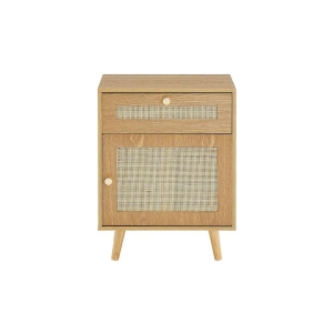 Morocco Rattan Bedside Nightstand Side Table