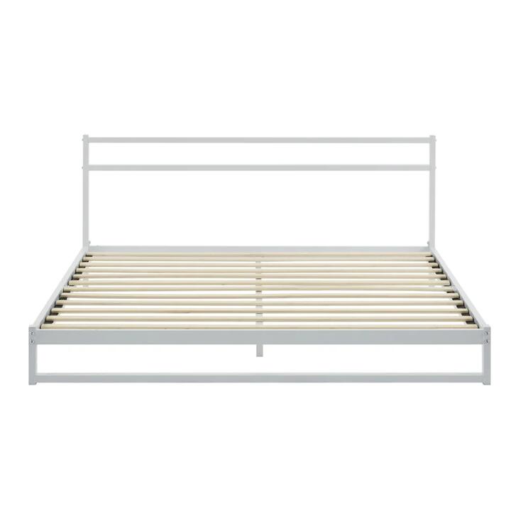 Michelle Metal Bed Frame - White