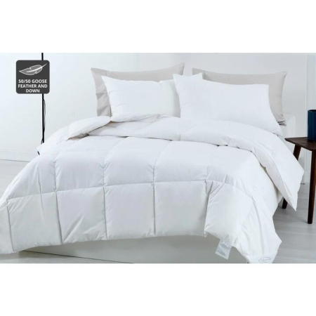 Onkaparinga Goose Feather & Down 50/50 Quilt - King - King