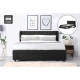 Marseille Storage Bed Frame - King Black - King