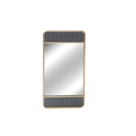 Metal Full Length Mirror - Gold/Black