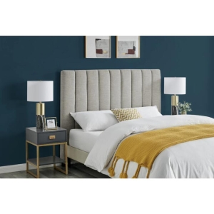 Megan Bed Head Cloud Grey - Queen