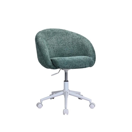 Maestro Furniture Marquin Boucle Fabric Computer Desk Task Office Working Chair Green