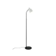 Laura Modern Elegant Free Standing Reading Light Floor Lamp - Black & White