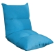 Lounge Floor Recliner Adjustable Lazy Sofa Bed Folding Game Chair Blue