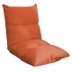 Lounge Floor Recliner Adjustable Lazy Sofa Bed Folding Game Chair Orange