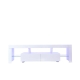 Design Square Lowline Modern Entertainment Unit TV Stand Storage Unit 160cm - White