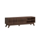 Design Square Mark Wooden TV Stand Entertainment Unit W/ 2-Doors 160cm - Walnut