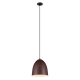 LIGNA Pendant Lamp Light Interior ES Black Walnut Oblong OD250mm