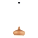 LIGNA Pendant Lamp Light Interior ES Cherry Golden Oak Wine Glass OD400mm