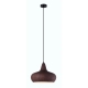 LIGNA Pendant Lamp Light Interior ES Black Walnut Wine Glass OD400mm