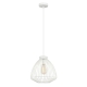 MANU Pendant Lamp Light Interior ES OD300mm H285mm White Cone (Concave) Wire Cage