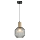 MARACA Pendant Lamp Light Interior ES Smoke Glass Jar OD200mm