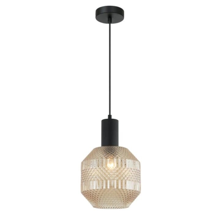 MARACA Pendant Lamp Light Interior ES Amber Glass Jar OD200mm