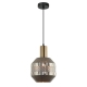MARACA Pendant Lamp Light Interior ES Chrome Glass Jar OD200mm