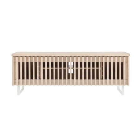 Manila Lowline Entertainment Unit TV Stand Storage Cabinet 120cm  - Natural - Natural