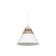 Liberty Chic Modern Cone Shape Pendant Lamp Light - White - White